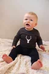 Merino Top -Stag Print - BBM4