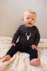 Merino Top -Stag Print - BBM4