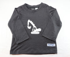 Merino Top - Digger Print - BBM8