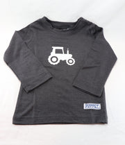 Merino Top,   Tractor Print,  MTP87