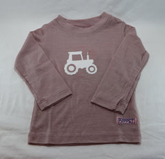 Merino Top,   Tractor Print,  MTP87